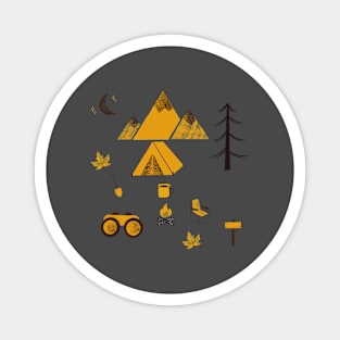 Camping Magnet